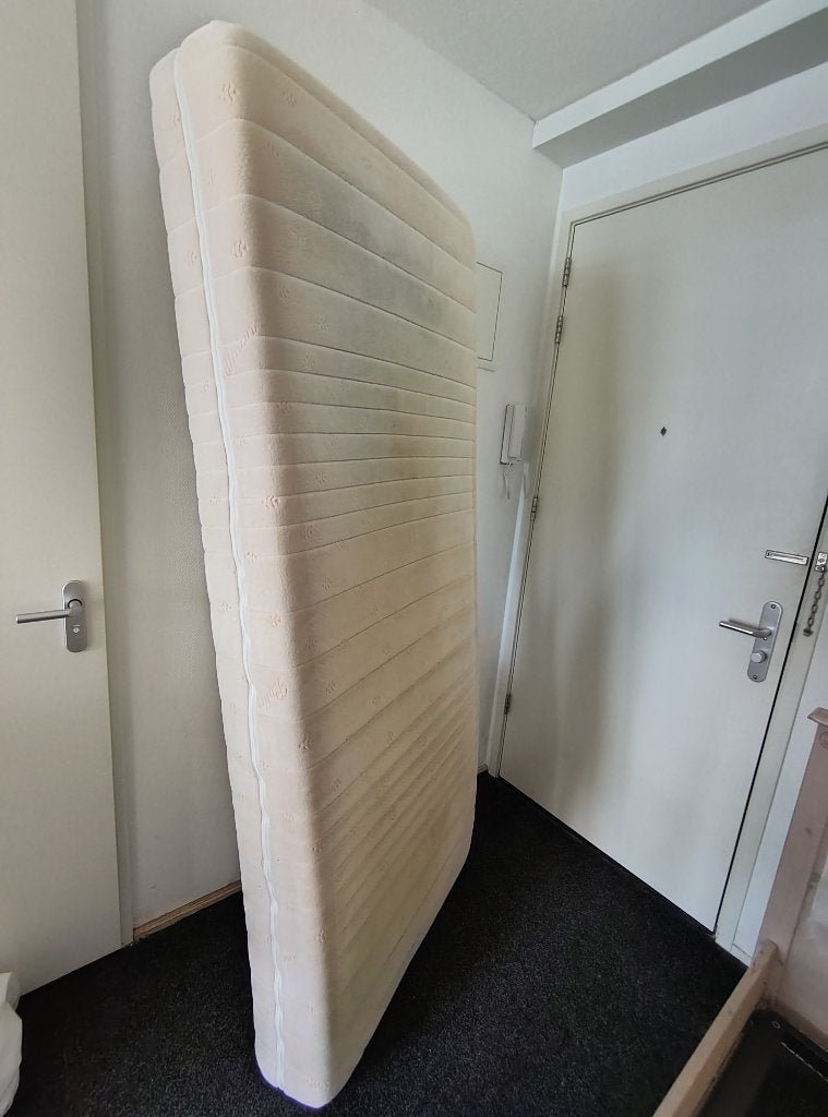 Matras Auping 210x90 cm, Ophalen, Gebruikt, 90 cm, Eenpersoons