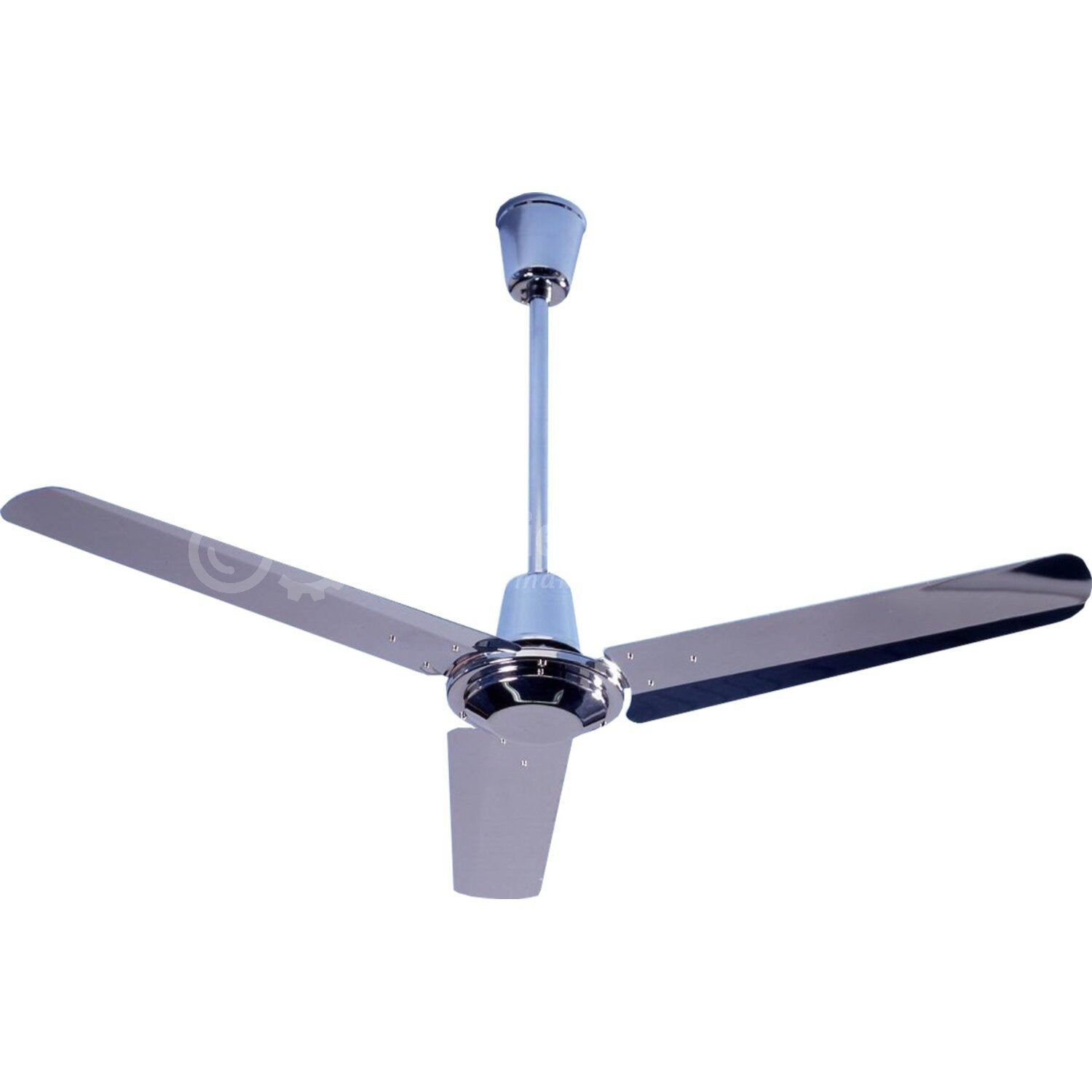 Itho Plafondventilator chroom 120 cm - 14000 m3/h, Witgoed en Apparatuur, Ventilatoren, Plafondventilator, Ophalen of Verzenden