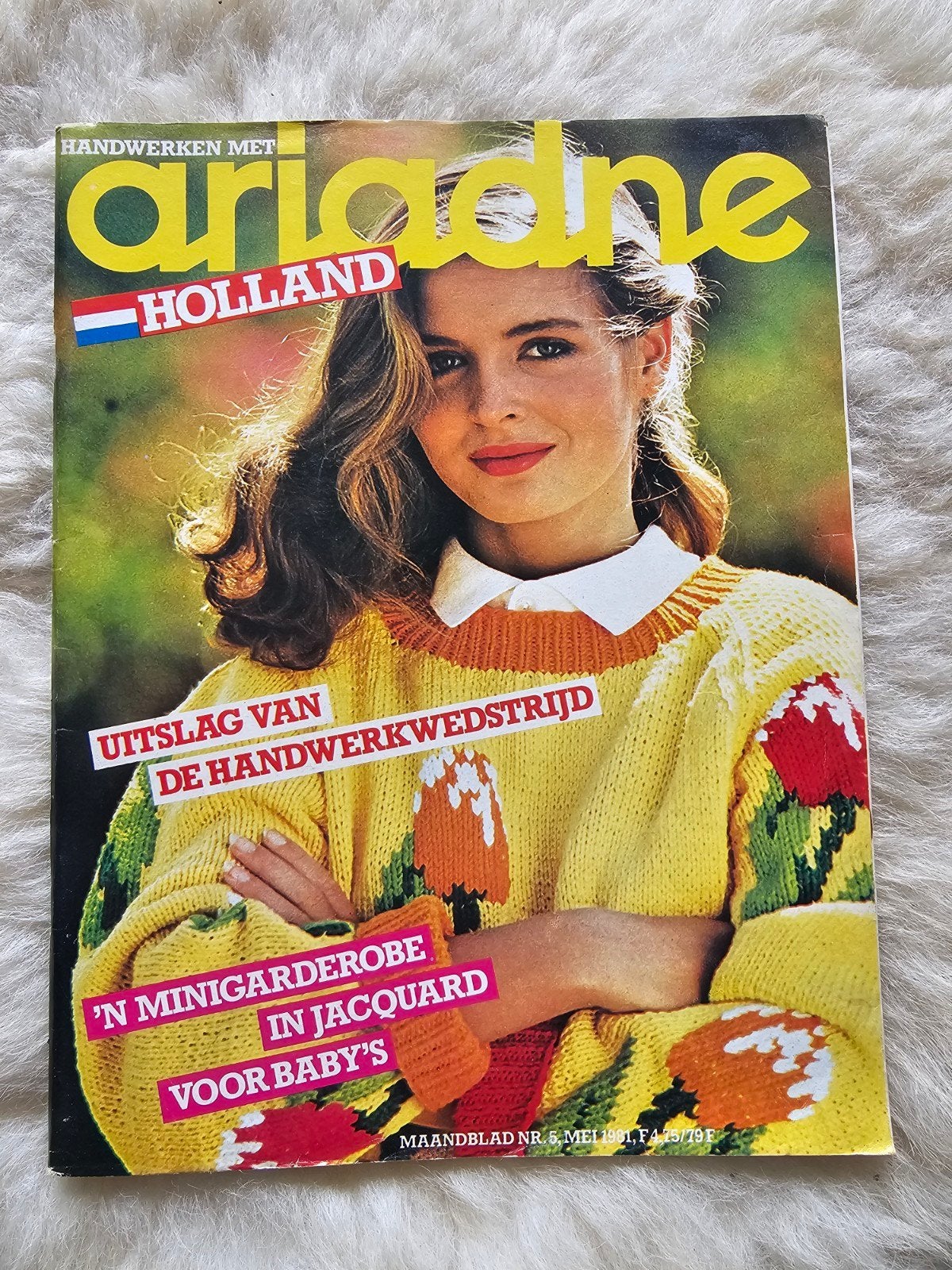 Vintage handwerk tijdschrift Ariadne Nr 5. 1981, Ophalen of Verzenden, Gelezen, Damesbladen