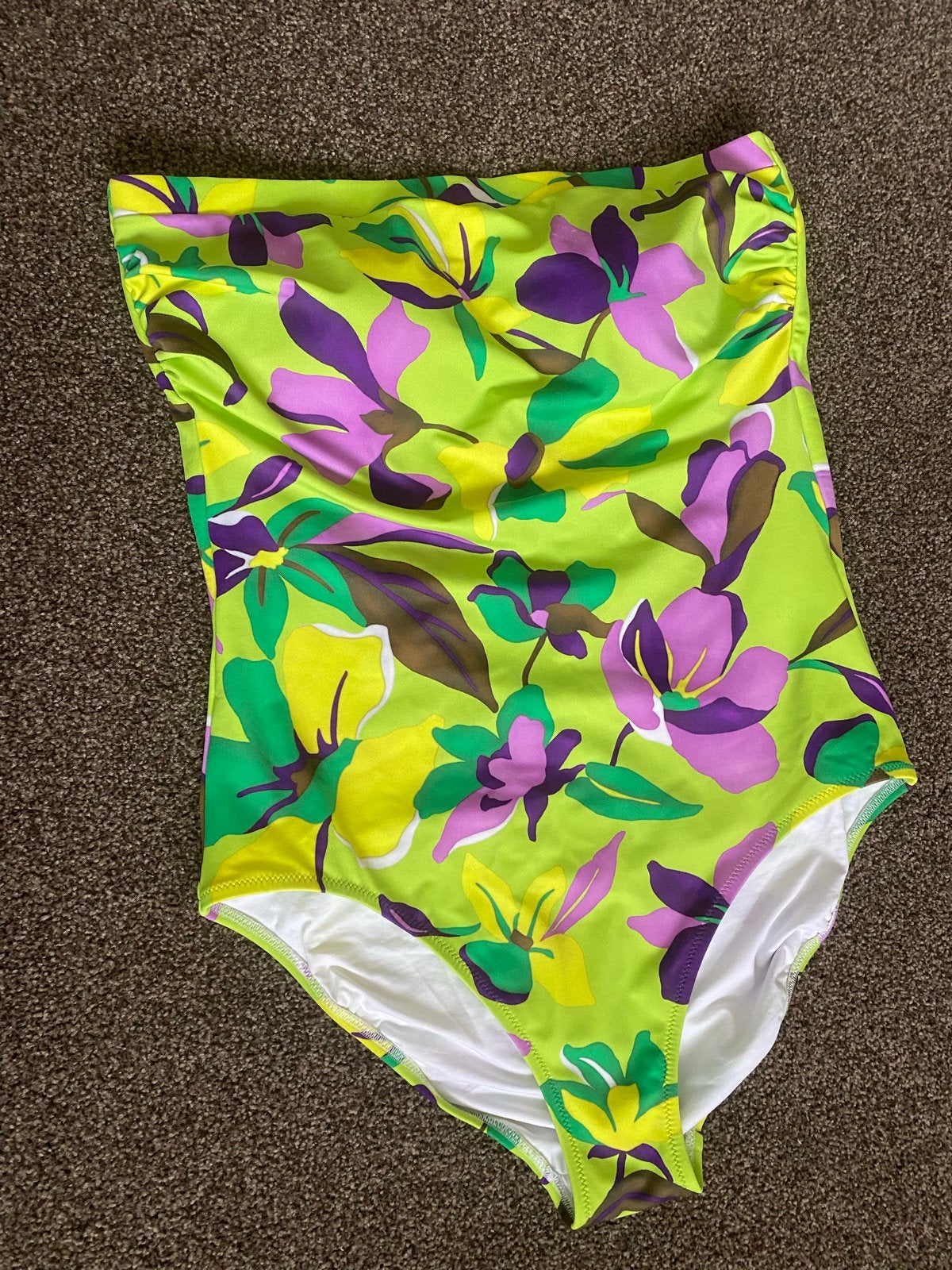 Rodial Strapless Badpak 44B Corrigerend Bloemenprint, Kleding | Dames, Badmode en Zwemkleding, Ophalen of Verzenden, Gedragen