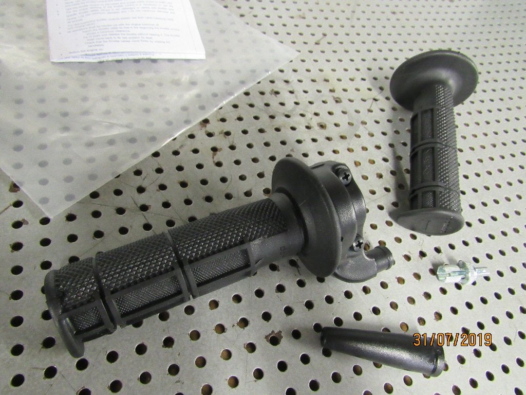 Twistgrip Gasgreep Caféracer Zelfbouw Nieuw : Domino Quick 2, Motoren, Ophalen of Verzenden, Domino