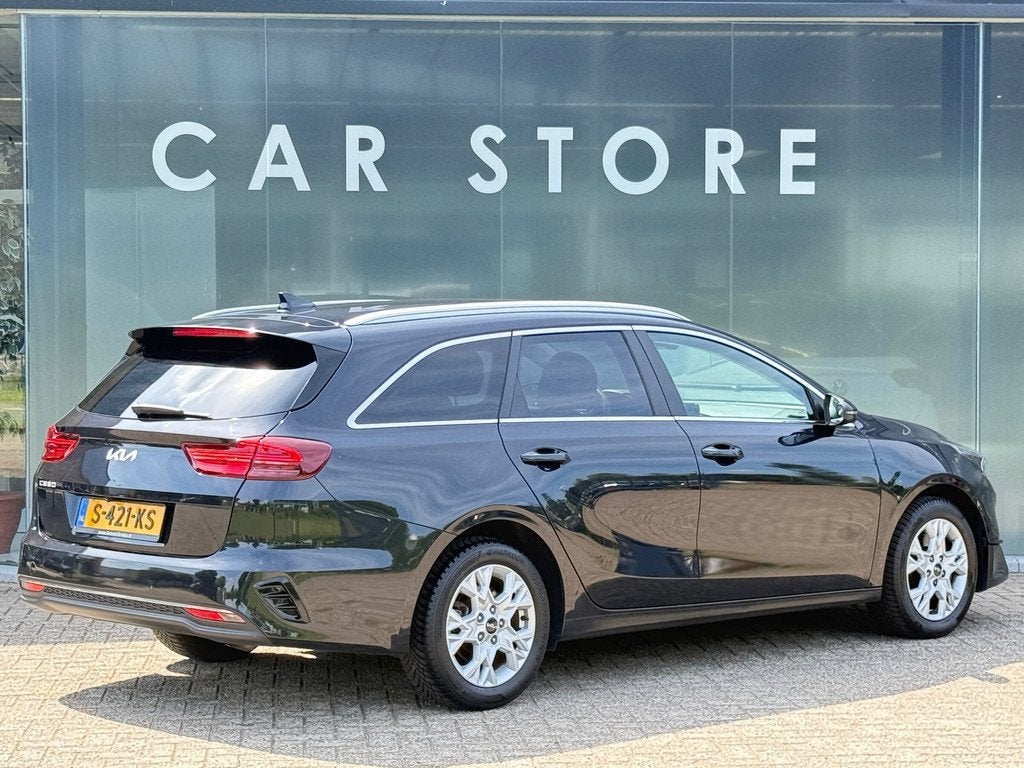 Kia Ceed Sportswagon 1.5 T-GDi DynamicPlusLine FACELIFT Deal, Gebruikt, 4 cilinders, 160 pk, Zwart