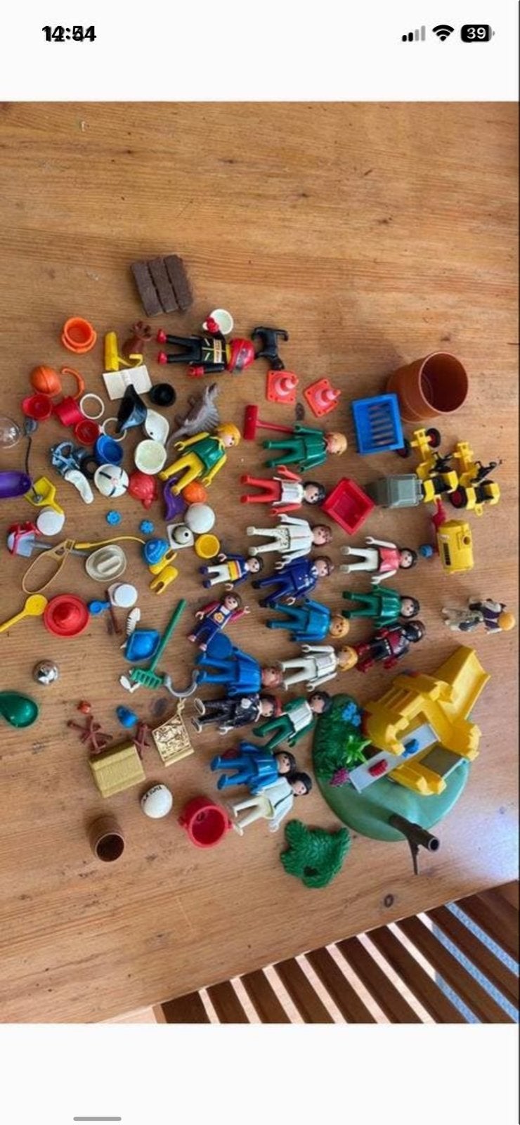 Grote Playmobil collectie: boot,haaien, poppetjes, etc, Ophalen, Gebruikt, Los playmobil