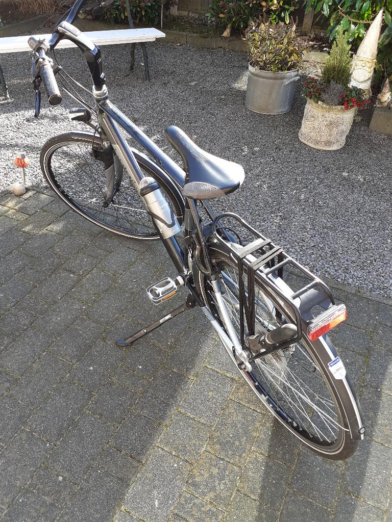 Gazelle tourfiets, Fietsen en Brommers, Fietsen | Heren | Herenfietsen, Ophalen, Gebruikt, Velgrem, Versnellingen