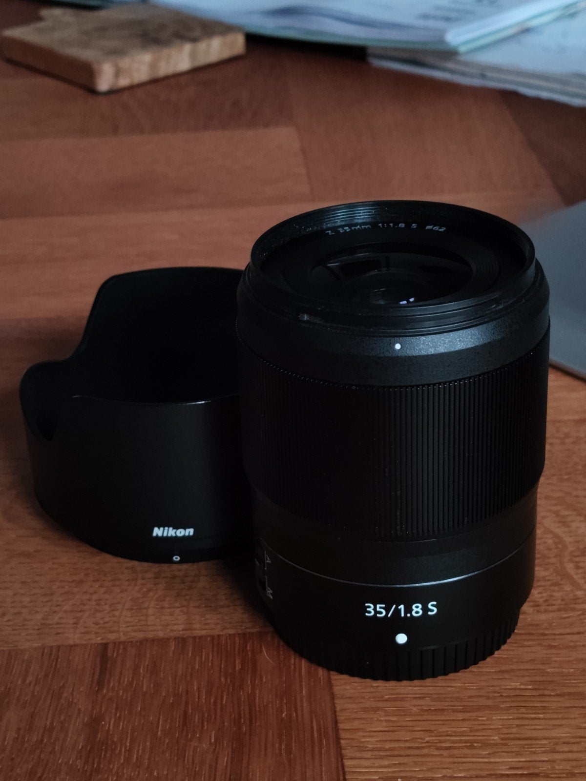 Nikon Z 35mm f/1.8 S lens met doos en toebehoren, Audio, Tv en Foto, Fotografie | Lenzen en Objectieven, Zo goed als nieuw, Standaardlens