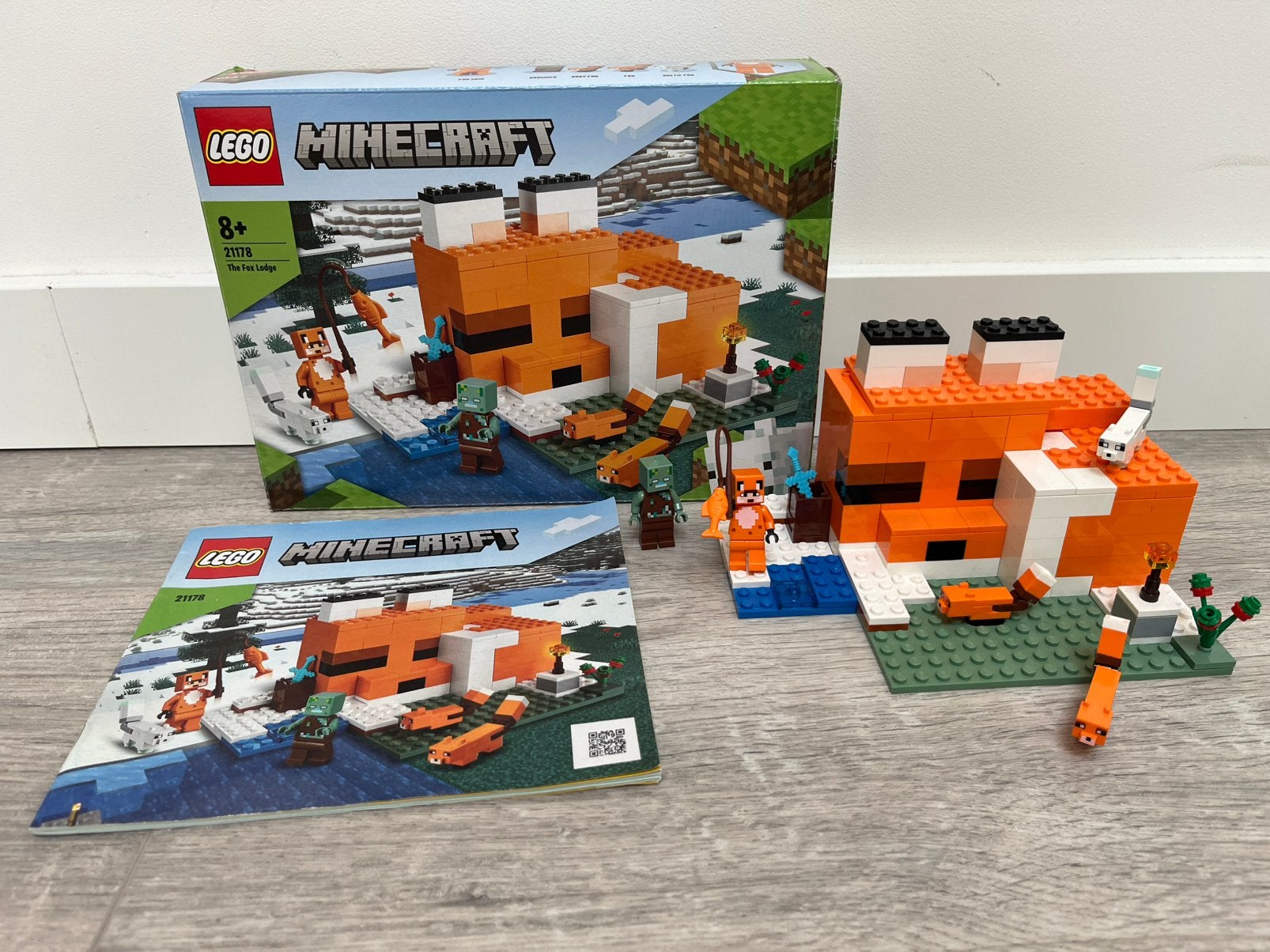 Minecraft legoset, Compleet, Minecraft, Lego, Ophalen of Verzenden
