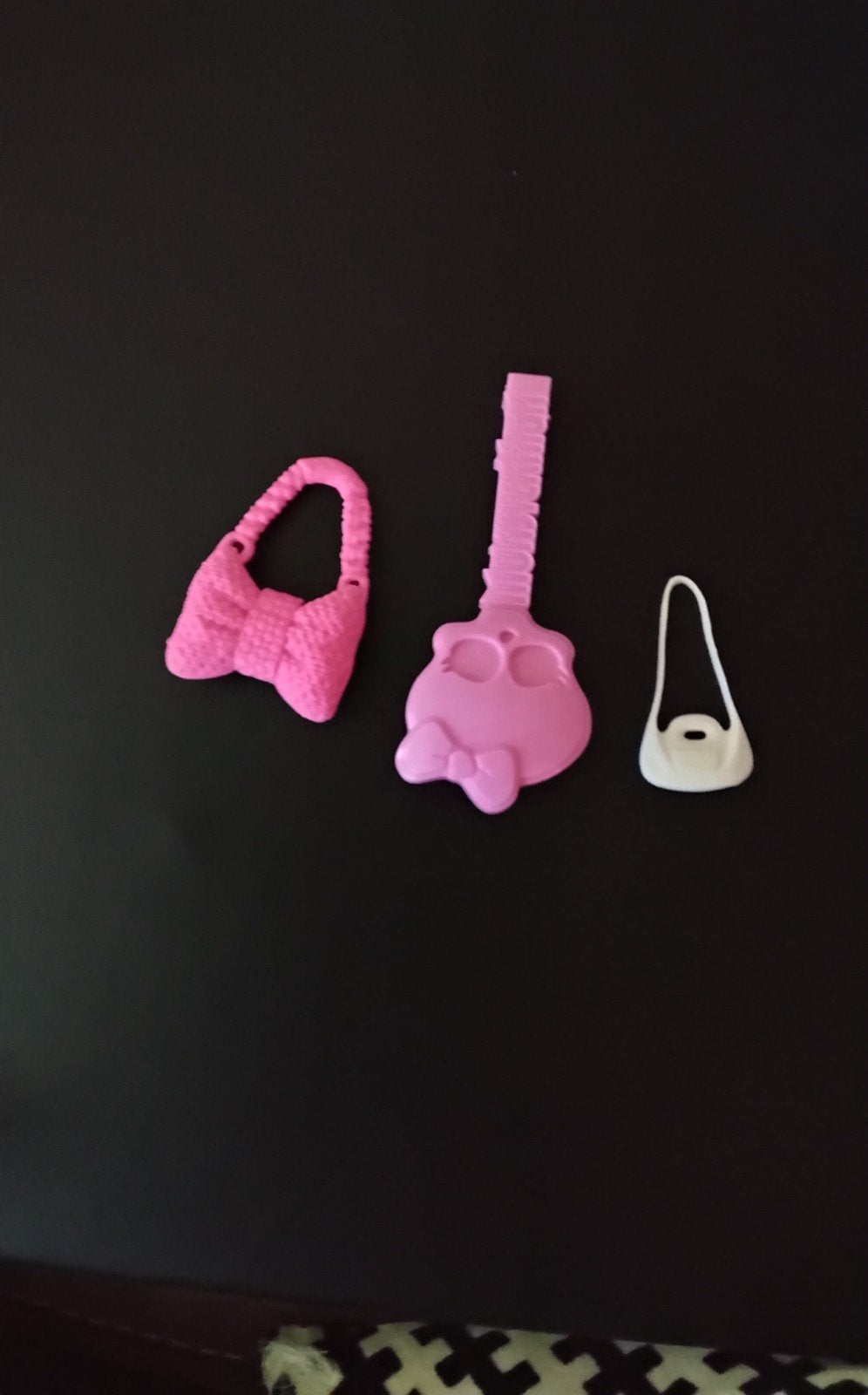 Barbie accessoires: tasjes en borstel, Ophalen of Verzenden, Barbie
