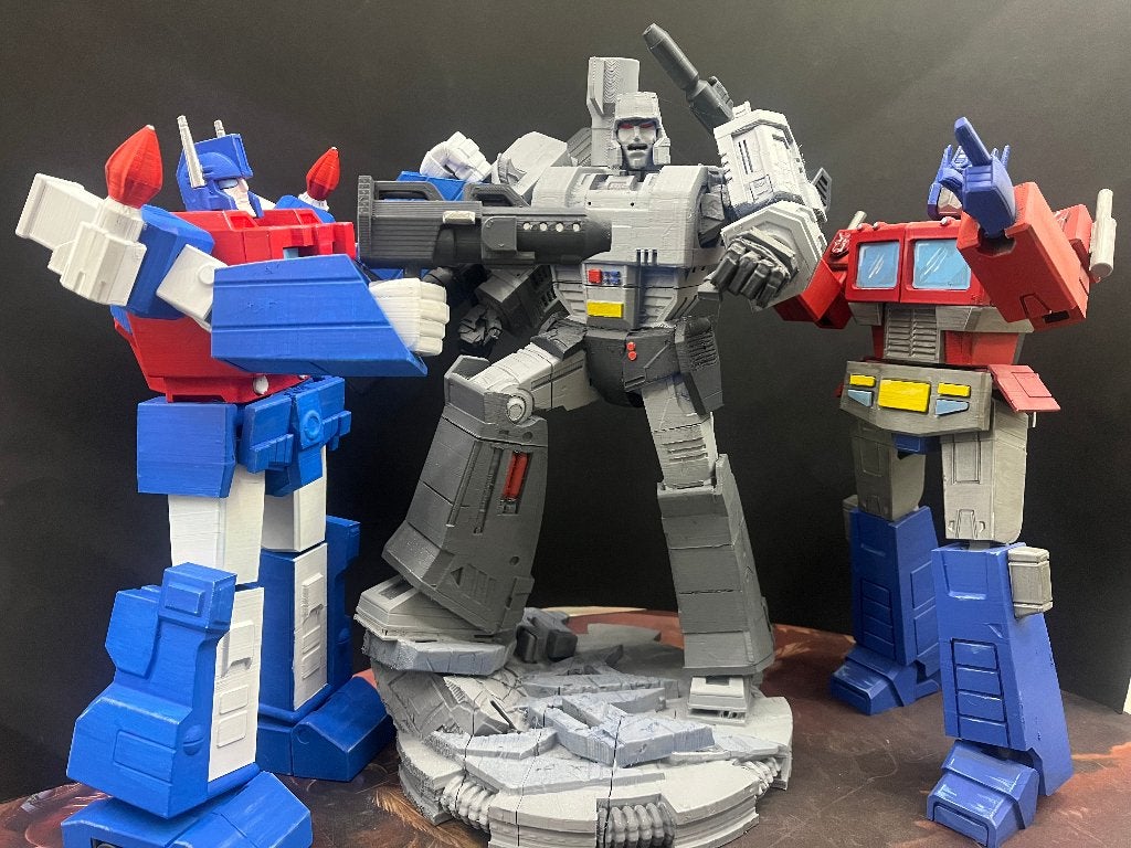 3D-GEPRINTE & HANDGESCHILDERDE TRANSFORMERS, Ophalen, Nieuw