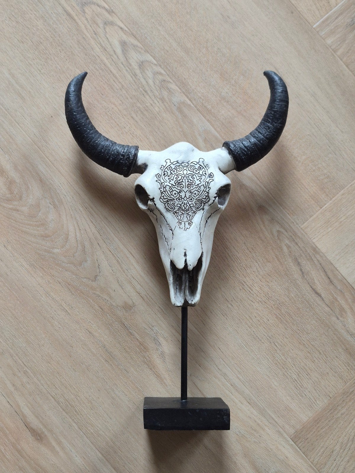 Landelijke dierenkop standaard / ornament. Nieuw!, Ophalen of Verzenden, Nieuw