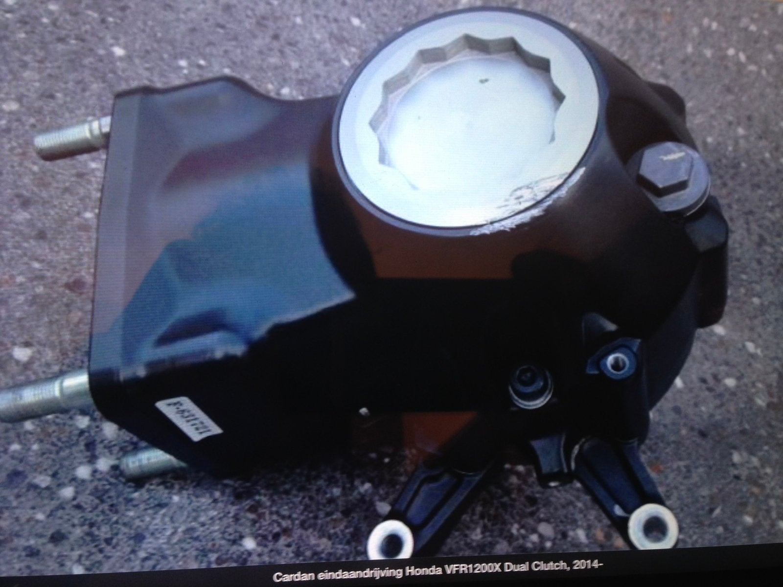 Cardan eindaandrijving Honda VFR1200X/VFR1200F , 2014 (SC70), Motoren, Ophalen, Gebruikt