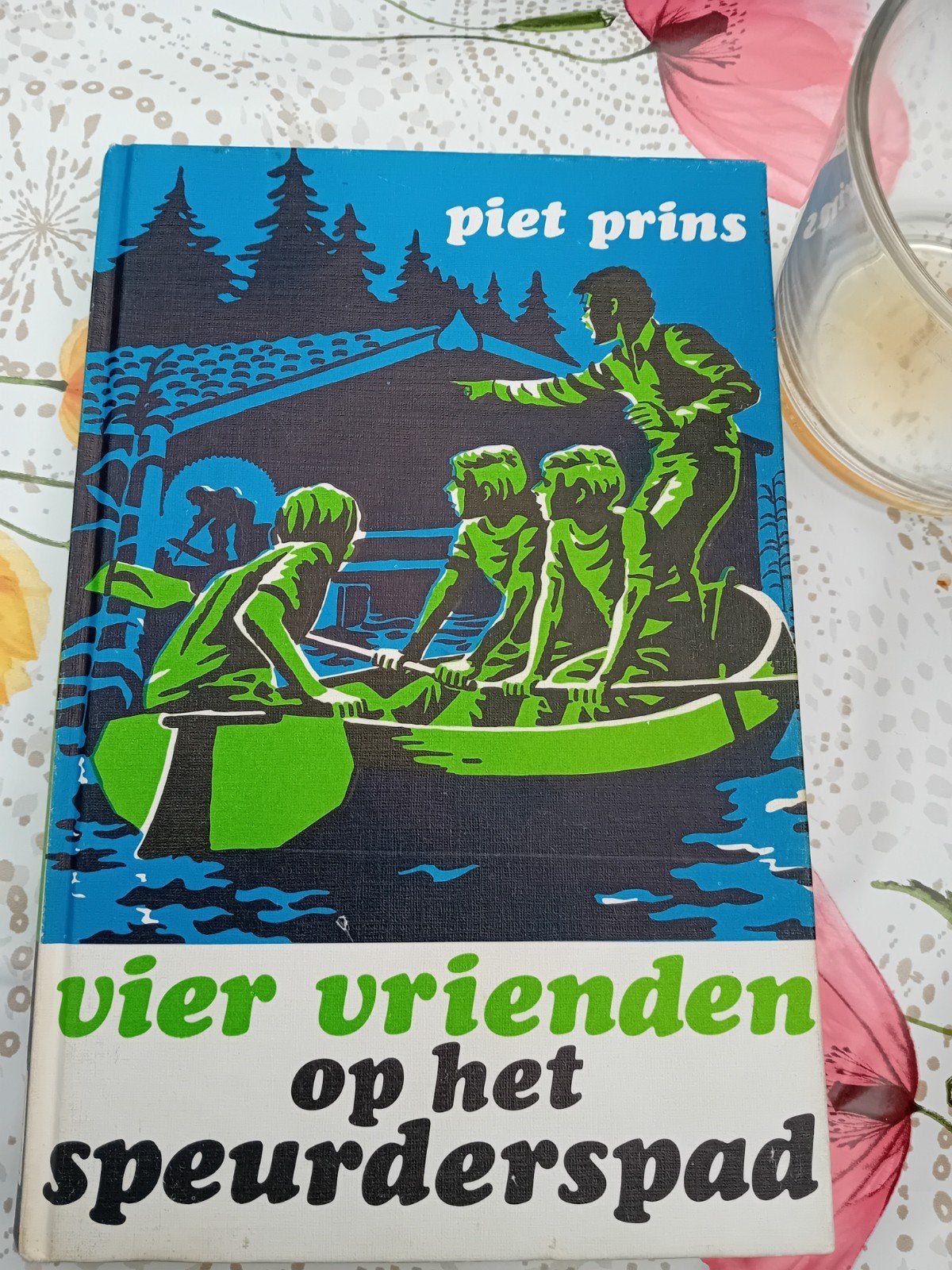 Vier Vrienden op het Speurderspad - Piet Prins, Boeken, Ophalen of Verzenden, Gelezen, Piet Prins, Fictie algemeen