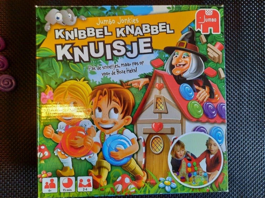Jumbo Knibbel Knabbel Knuisje spel ( D5 ), Kinderen en Baby's, Speelgoed | Educatief en Creatief, Ophalen of Verzenden, Zo goed als nieuw
