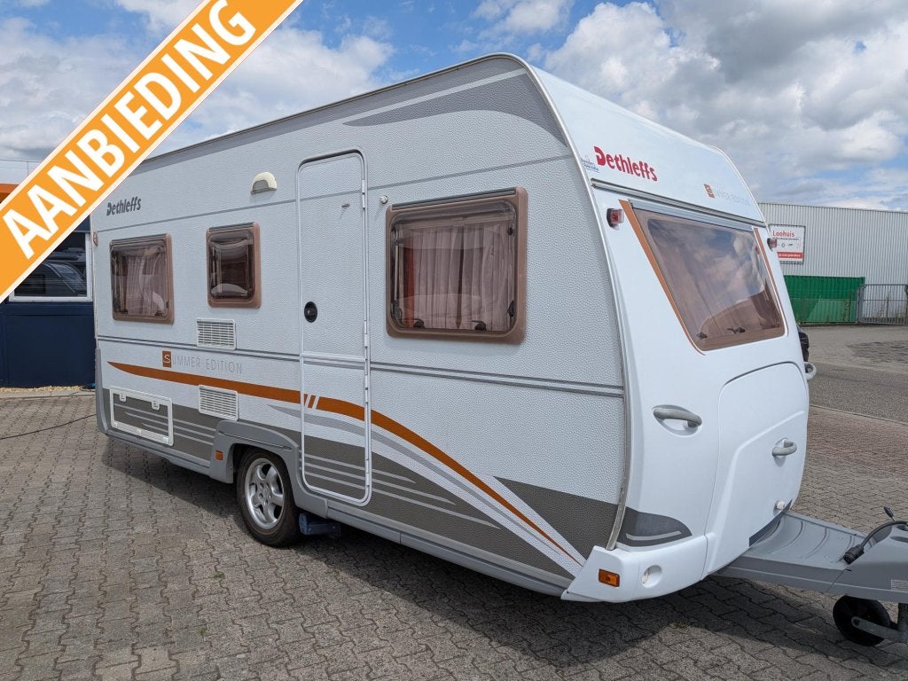 Dethleffs Summer Edition nu alle caravans in prijs verlaagd, Standaardzit, Bedrijf, 750 - 1000 kg, Dethleffs