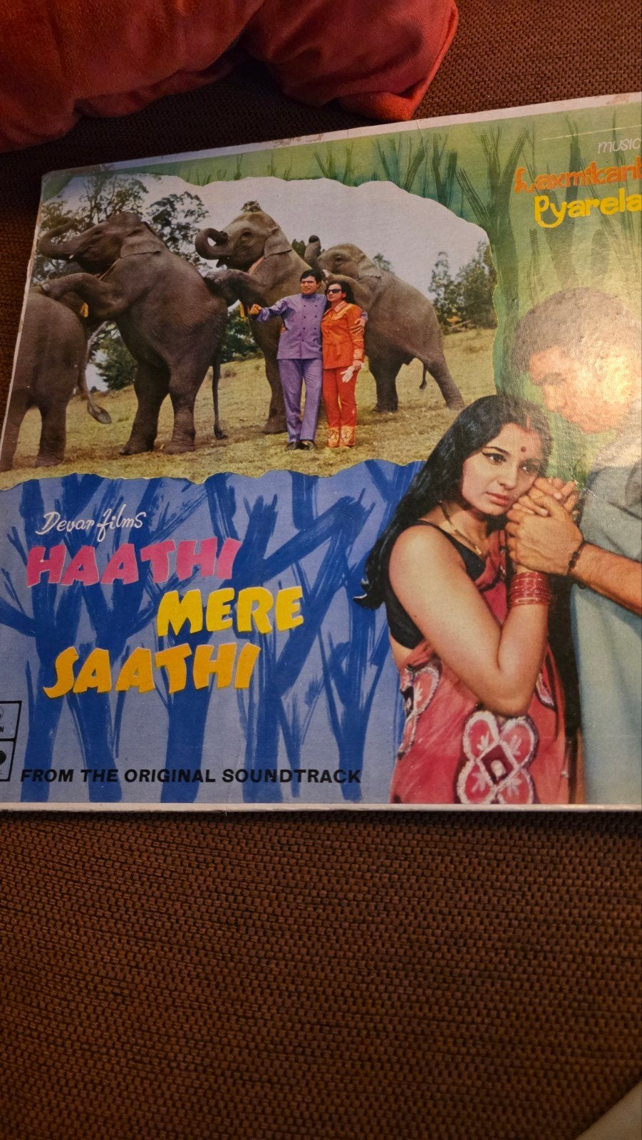 Haathi Mere Saathi - Bollywood Soundtrack LP, LP, Ophalen of Verzenden, Zo goed als nieuw, 12 inch