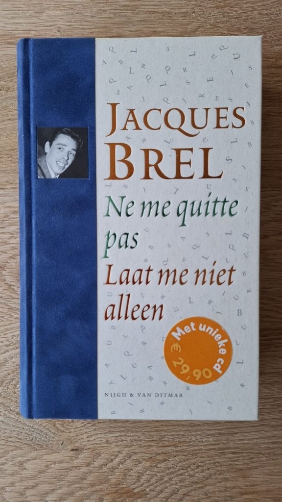 Pluche reeks Jacques Brel + CD + GRATIS BRAM VERMEULEN, Artiest, Geert van Istendael & Koen Stassijns, Ophalen of Verzenden, Zo goed als nieuw