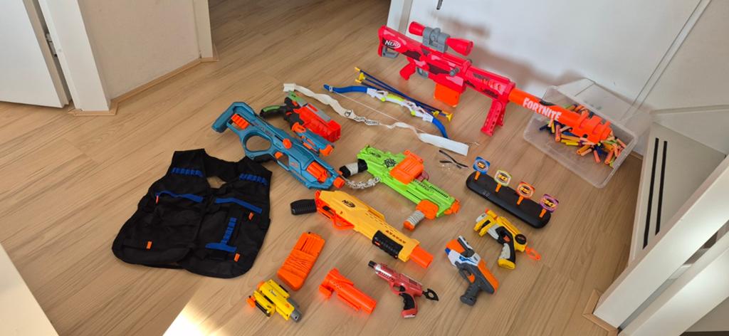 Nerf spullen, Ophalen, Jongen of Meisje