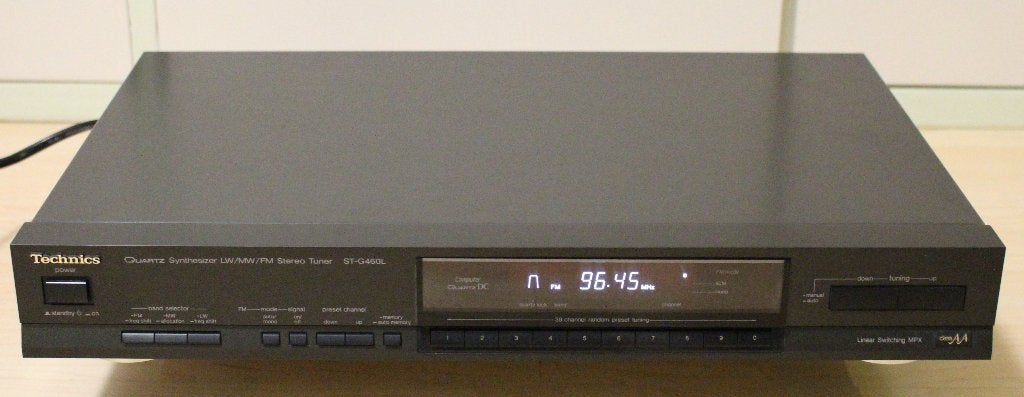TechnicsST-G 460 L tuner, Ophalen of Verzenden, Zo goed als nieuw