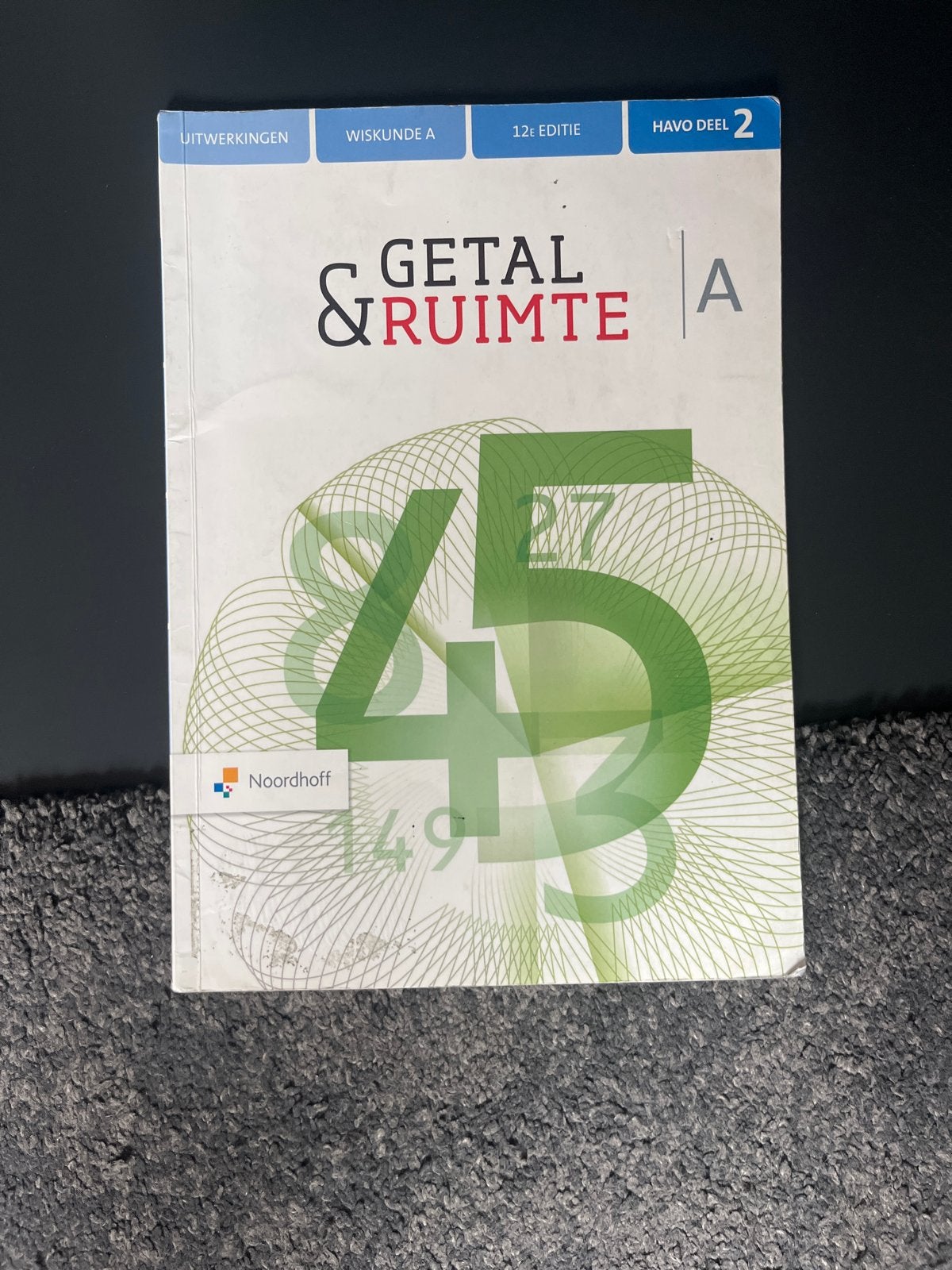 Getal & Ruimte Wiskunde nakijken A HAVO deel 2 - 12e editie, Boeken, Ophalen of Verzenden, Gelezen, HAVO, Wiskunde A