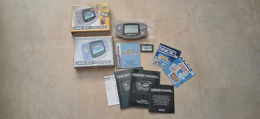 Nintendo Game Boy Advance Console Super Mario World 2 Bundle, Ophalen of Verzenden, Zo goed als nieuw, Game Boy Advance, Met games