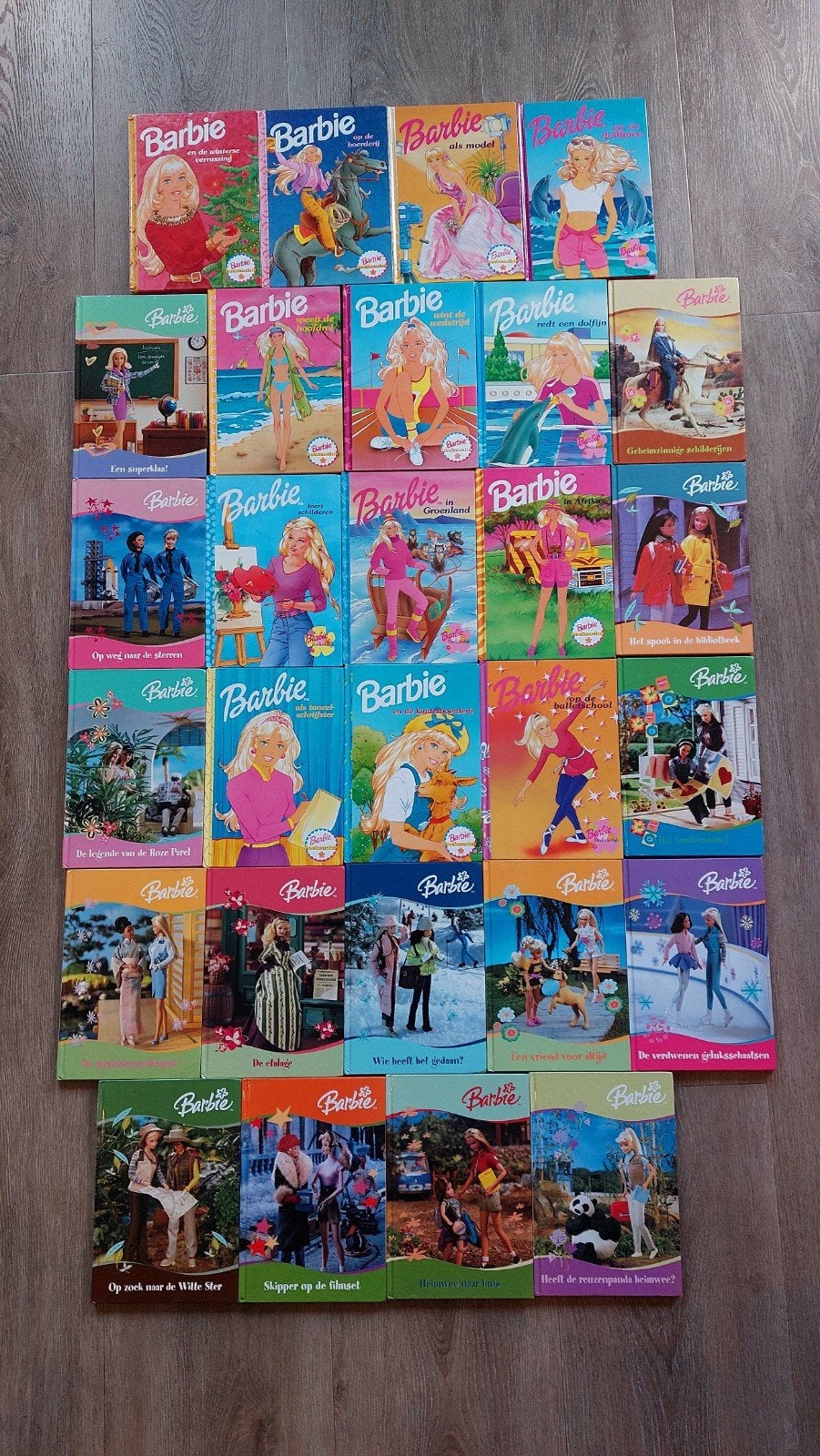 28 Barbie boekjes, Verzenden, Gelezen, Barbie, Fictie algemeen