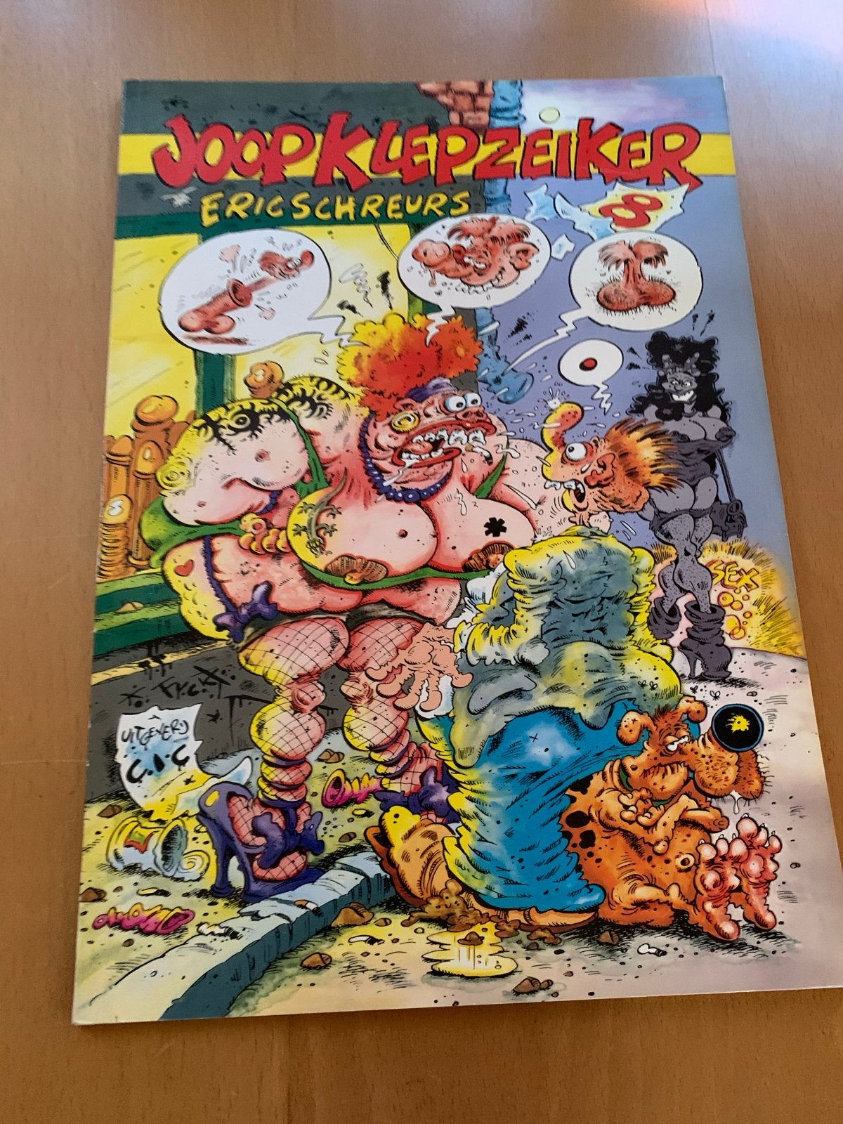 Joop Klepzeiker - Eric Schreurs stripboek, Eén stripboek, Ophalen of Verzenden, Gelezen