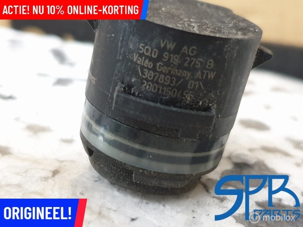 PARKEERSENSOR PARKEER PDC sensor voor achter 5Q0919275B LC9X, Volkswagen, Nieuw, Ophalen of Verzenden, Volkswagen