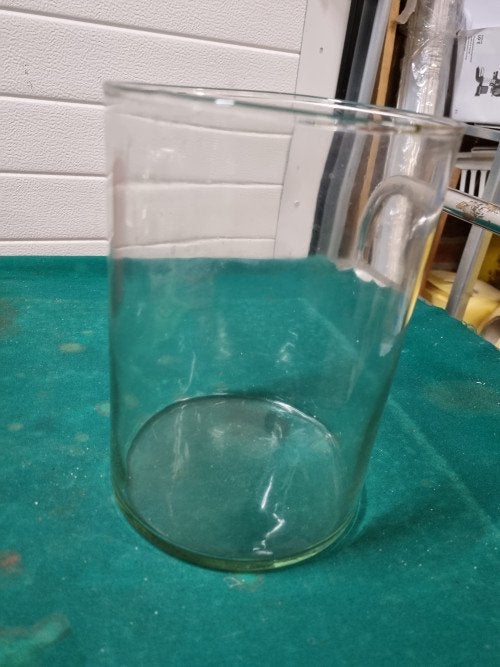 vaas glas cilinder vorm, Ophalen of Verzenden