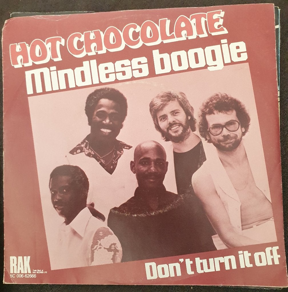 Hot Chocolate - Mindless Boogie, Gebruikt, 7 inch, Pop, Fotohoes