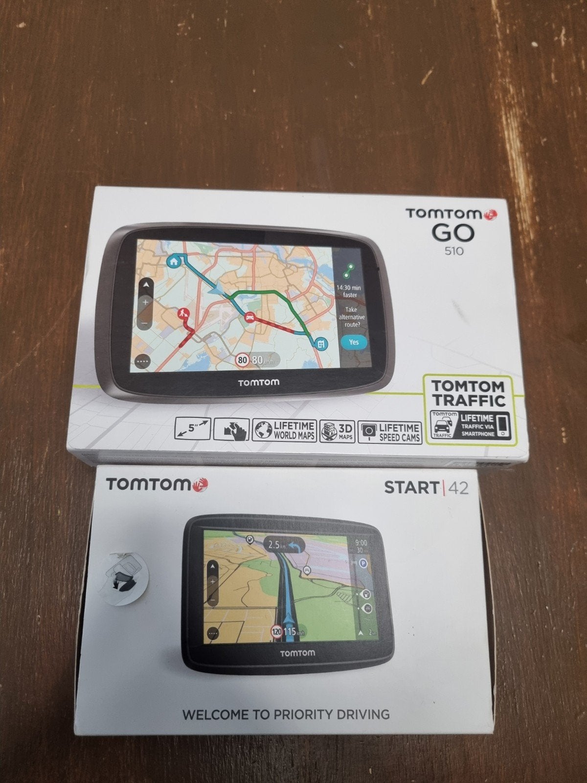 tomtom go 510 en totom start 42, Ophalen of Verzenden