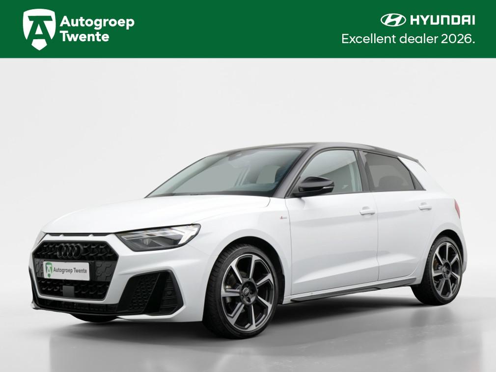 Audi A1 Sportback 30 TFSI Adrenaline S Line | Private lease, Stof, 116 pk, Wit, Bedrijf