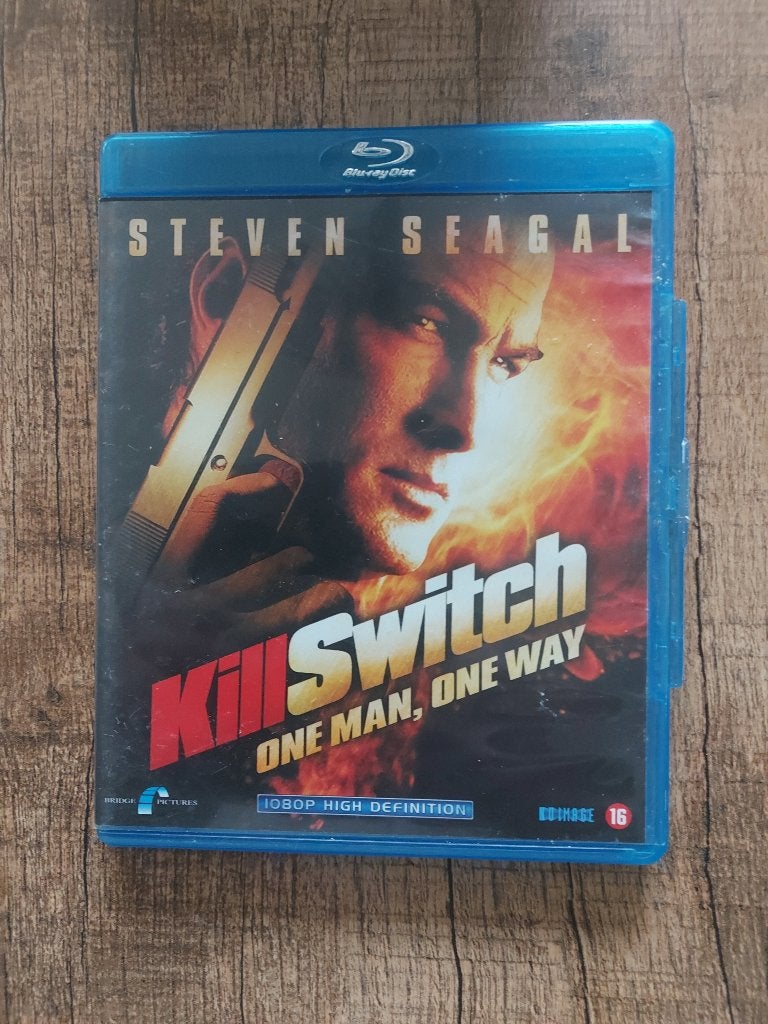 Blue ray disc Steven Seagal / Killswitch, Ophalen of Verzenden, Gebruikt, Actie