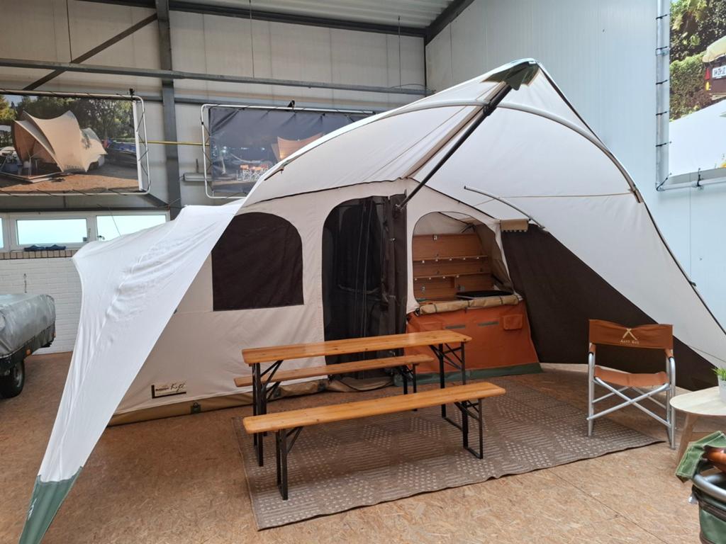 Holtkamper Kyte WindForce 2019 gereserveerd, Caravans en Kamperen, Vouwwagens, Ophalen, Aanwezig, Holtkamper