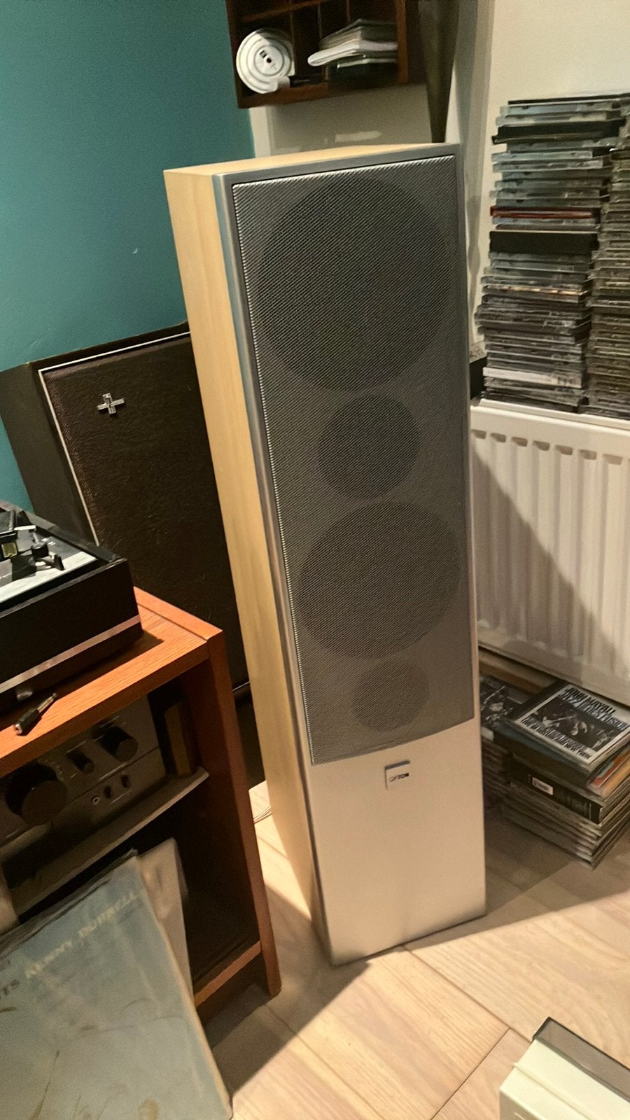 Canton speakers lE 107, Stereo speakers, Inclusief kabels, 120 tot 150 watt, Zo goed als nieuw