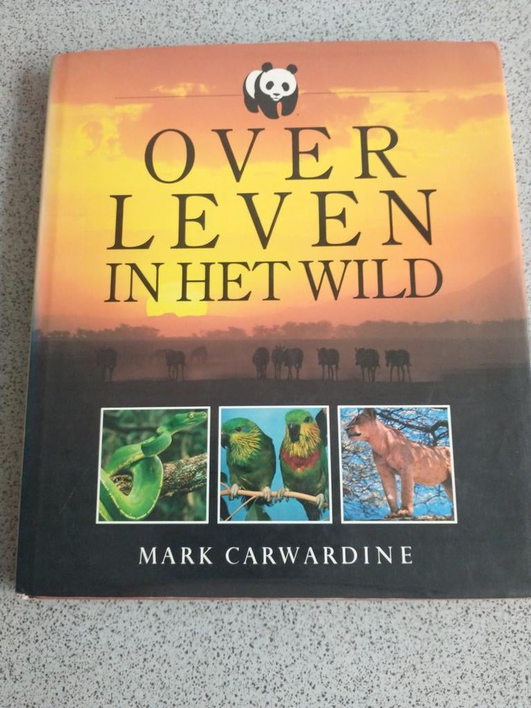 Overleven in het wild, Ophalen of Verzenden, Zo goed als nieuw, Natuur algemeen, Mark Carwardine