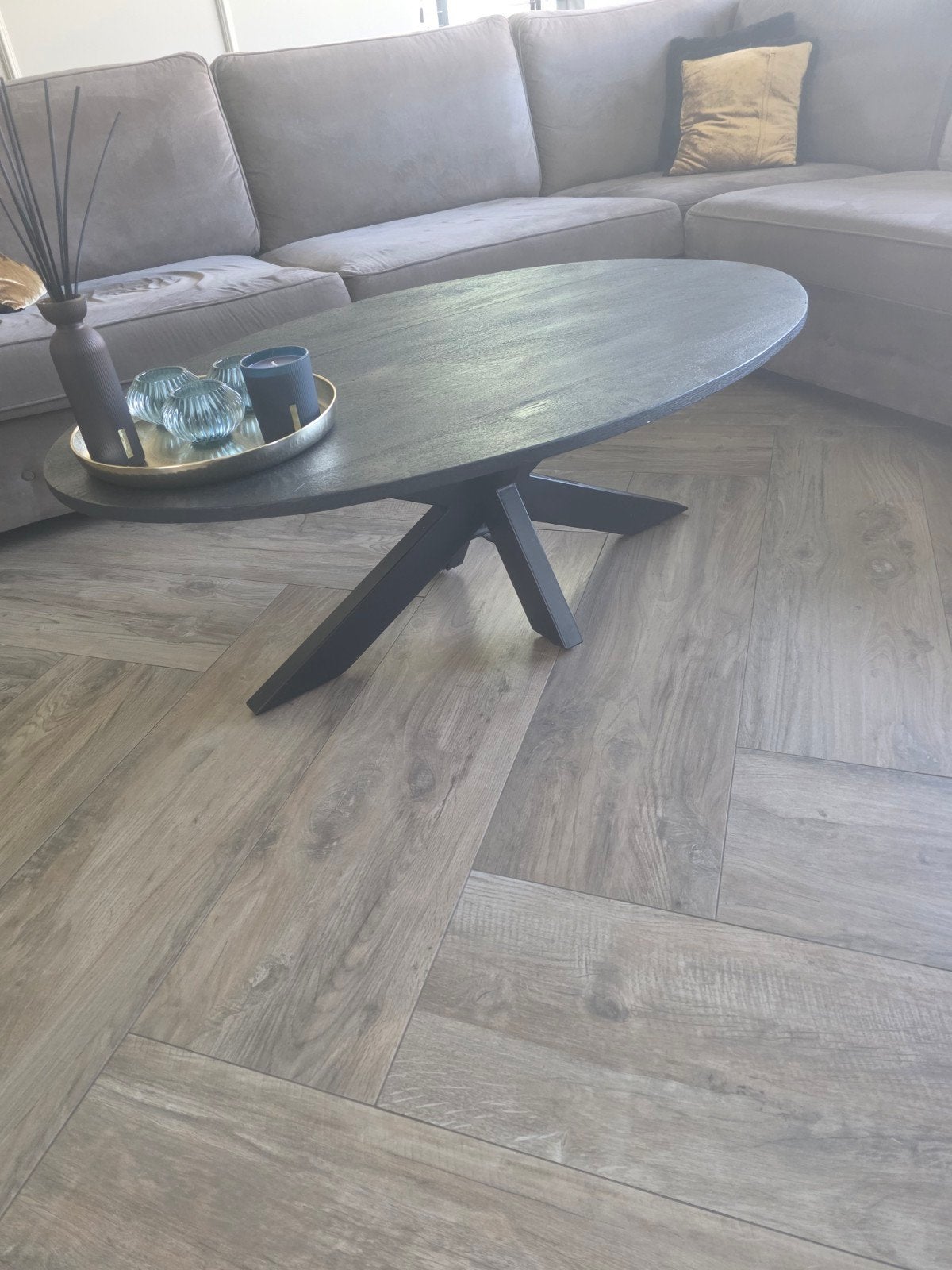 leuke salon tafel, Ophalen, Laminaat