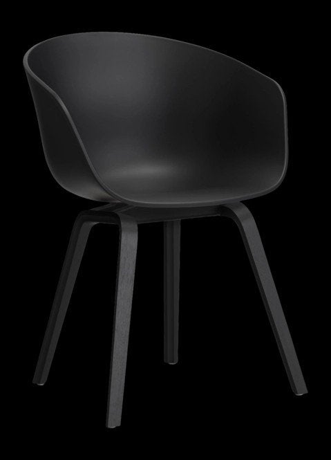 Hay AAC22 stoelen zwart, Huis en Inrichting, Ophalen, Zwart, Eén
