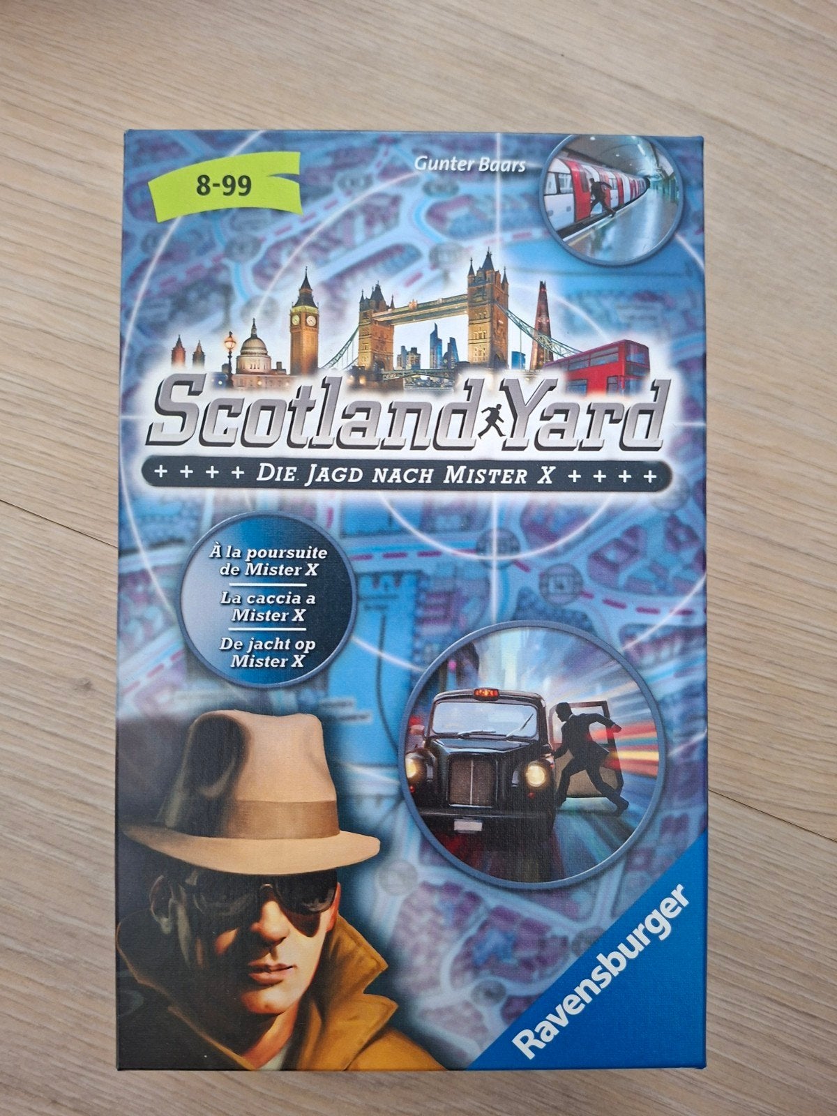 Scotland Yard: De jacht op Mister X - Ravensburger, Drie of vier spelers, Ophalen of Verzenden, Zo goed als nieuw, Ravensburger