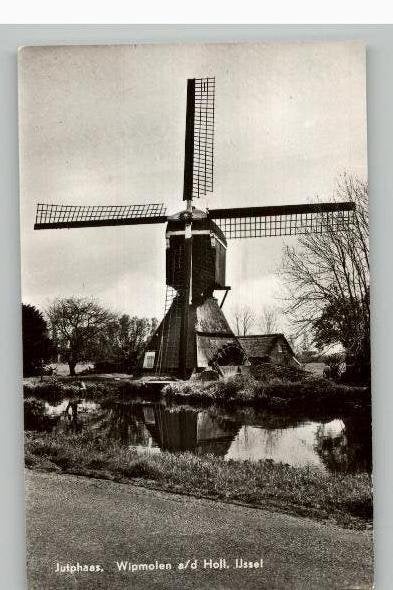 Jutphaas Wipmolen a.d. Holl. IJssel, Ophalen of Verzenden, 1940 tot 1960, Ongelopen, Utrecht