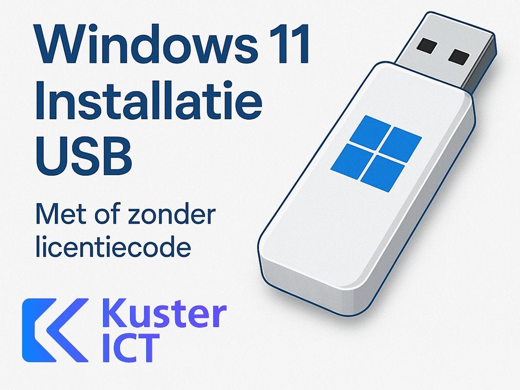 Windows 11 Installatie USB - Klaar voor gebruik!, Computers en Software, Besturingssoftware, Verzenden, Nieuw, Windows