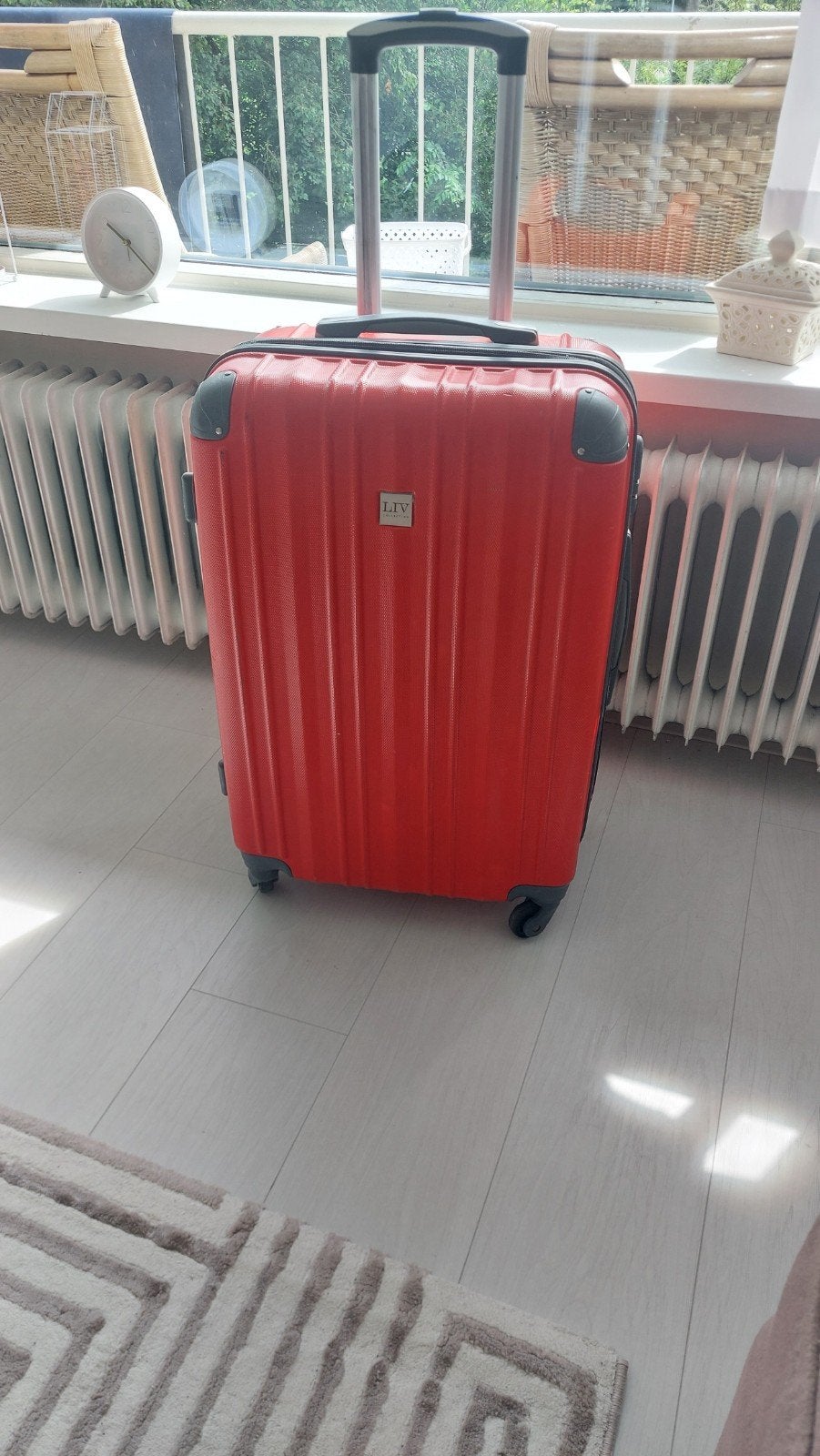 LIV Reiskoffer - Oranje - Handbagage formaat, Ophalen of Verzenden