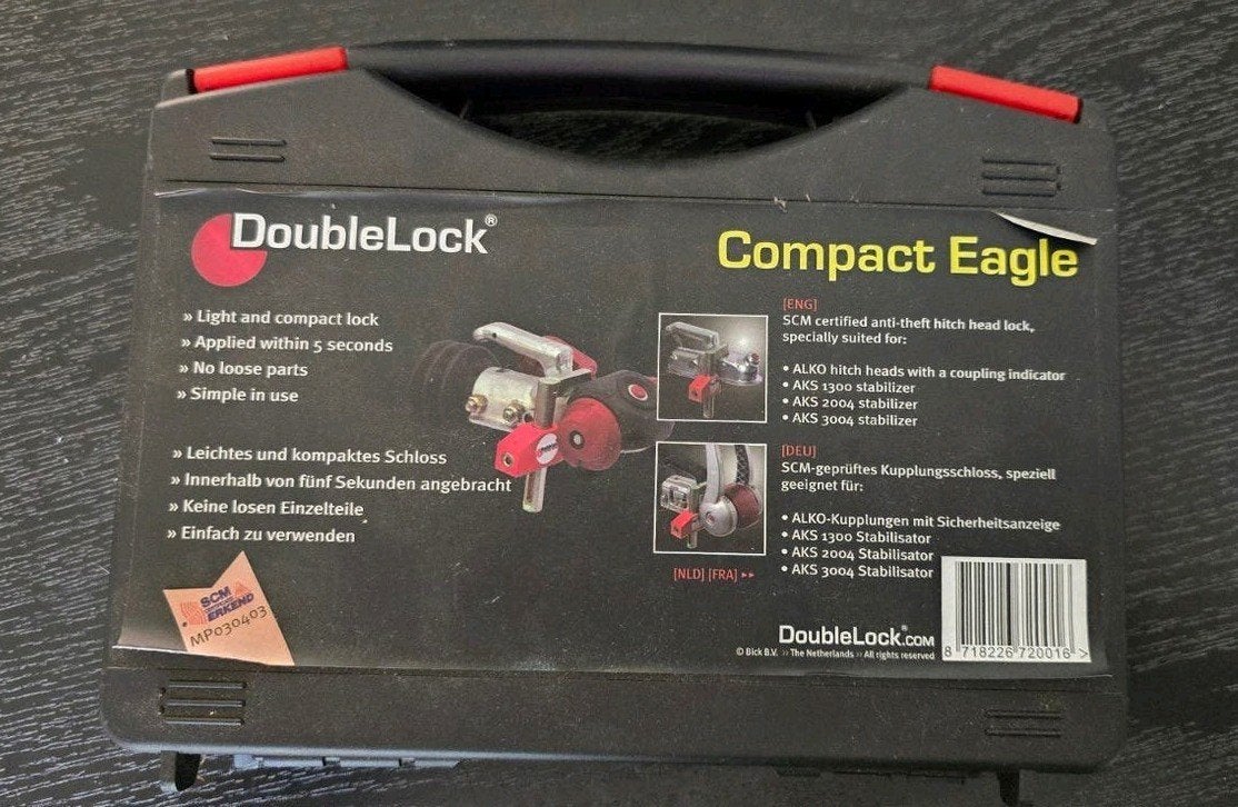 DoubleLock Compact Eagle SCM gekeurd disselslot, Auto diversen, Anti-diefstal, Ophalen of Verzenden