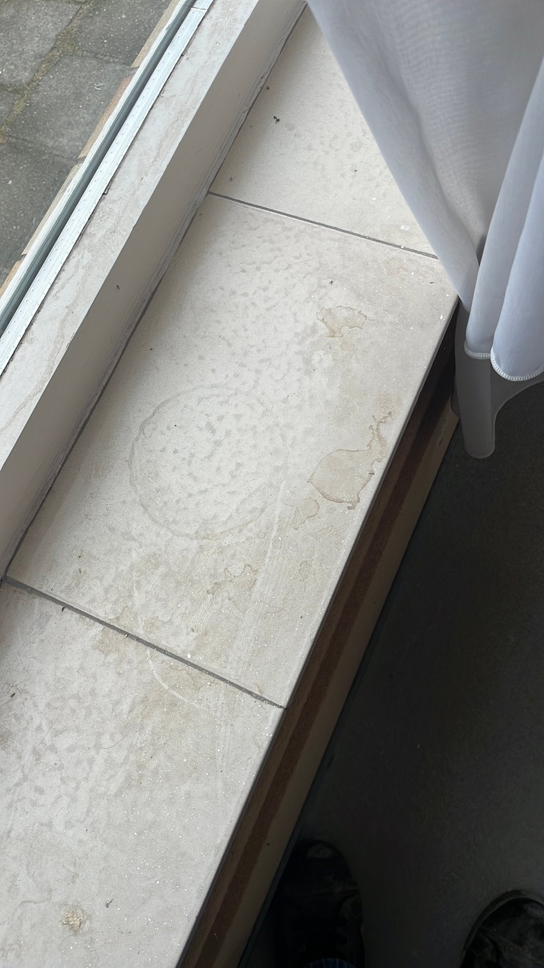 Vensterbanktegels beige grijs 20x30, Doe-het-zelf en Verbouw, Tegels, Ophalen, Overige materialen, Gebruikt, Overige typen