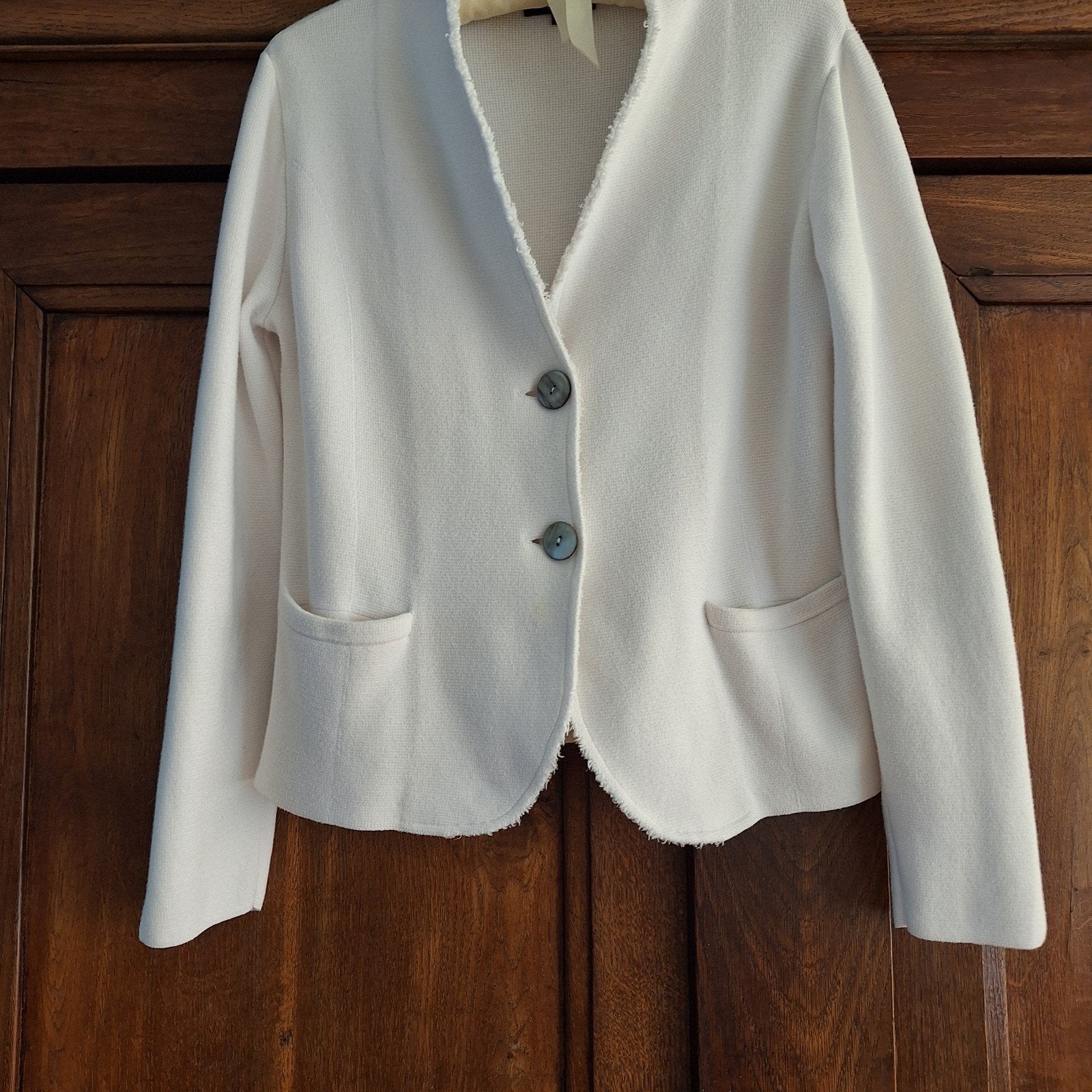 Wit BE ONE Blazer Jasje - Zo goed als nieuw, Maat 38/40 (M), Wit, Ophalen of Verzenden, Zo goed als nieuw