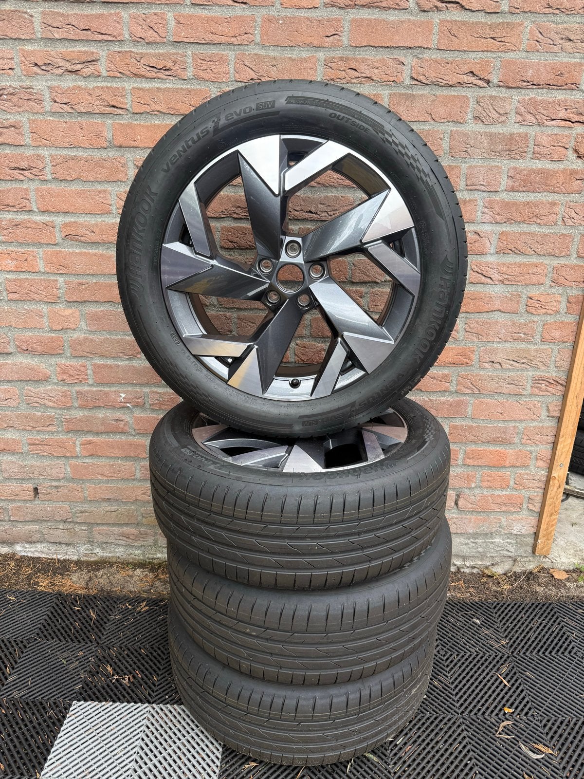 19 inch originele Skoda Kodiaq velgen met zomerbanden. DEMO, 19 inch, Banden en Velgen, Nieuw, Ophalen of Verzenden