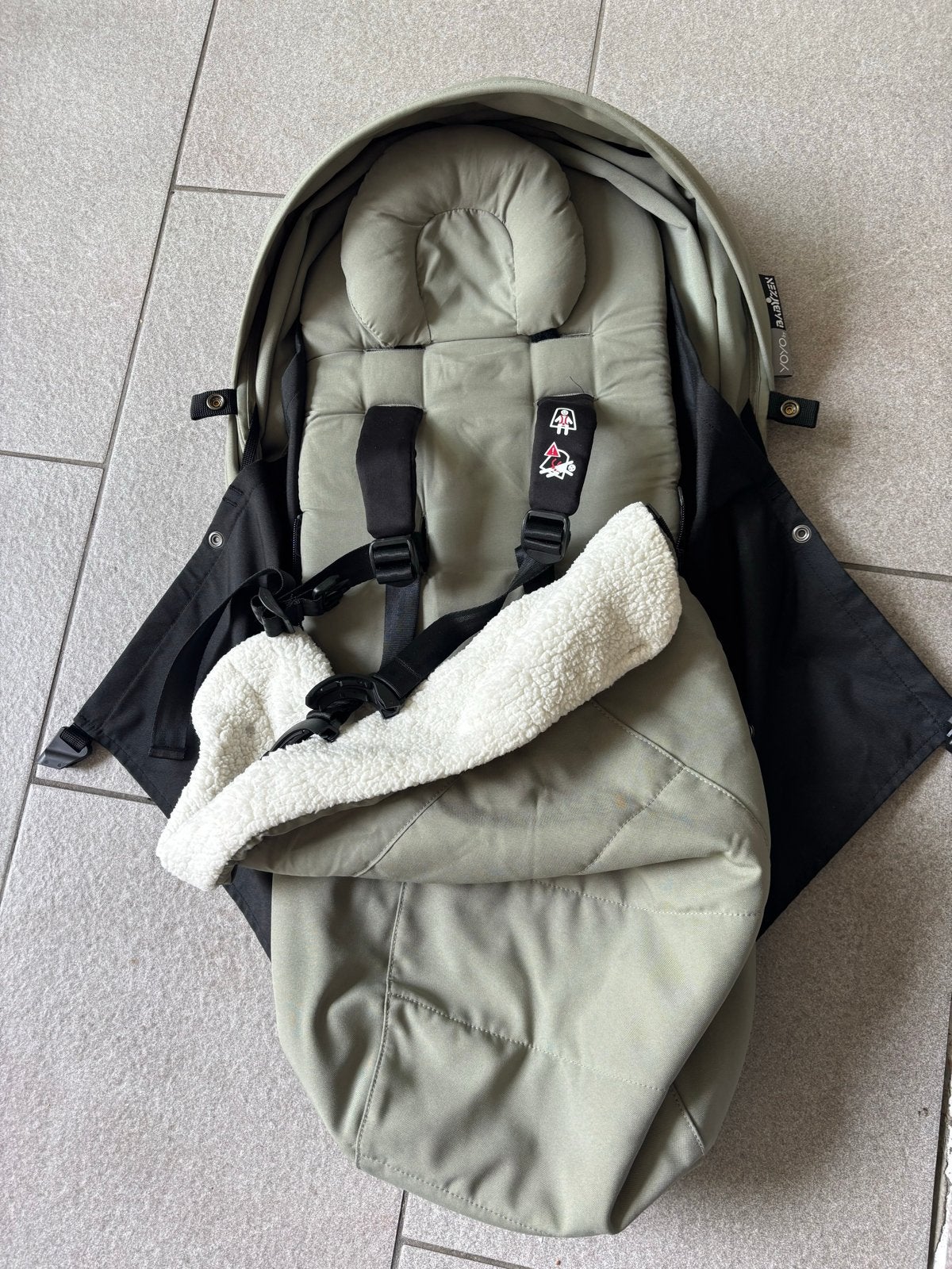 Yoyo Babyzen Babypack Olive - Zo goed als nieuw, Kinderen en Baby's, Buggy's, Ophalen, Zo goed als nieuw, Overige merken