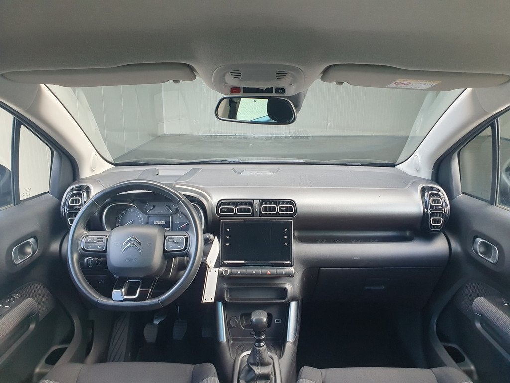 Citroën C3 Aircross 1.2 PureTech S&S Business HUD/NAVI/CRUI, Auto's, Gebruikt, Euro 6, 1199 cc, Zwart