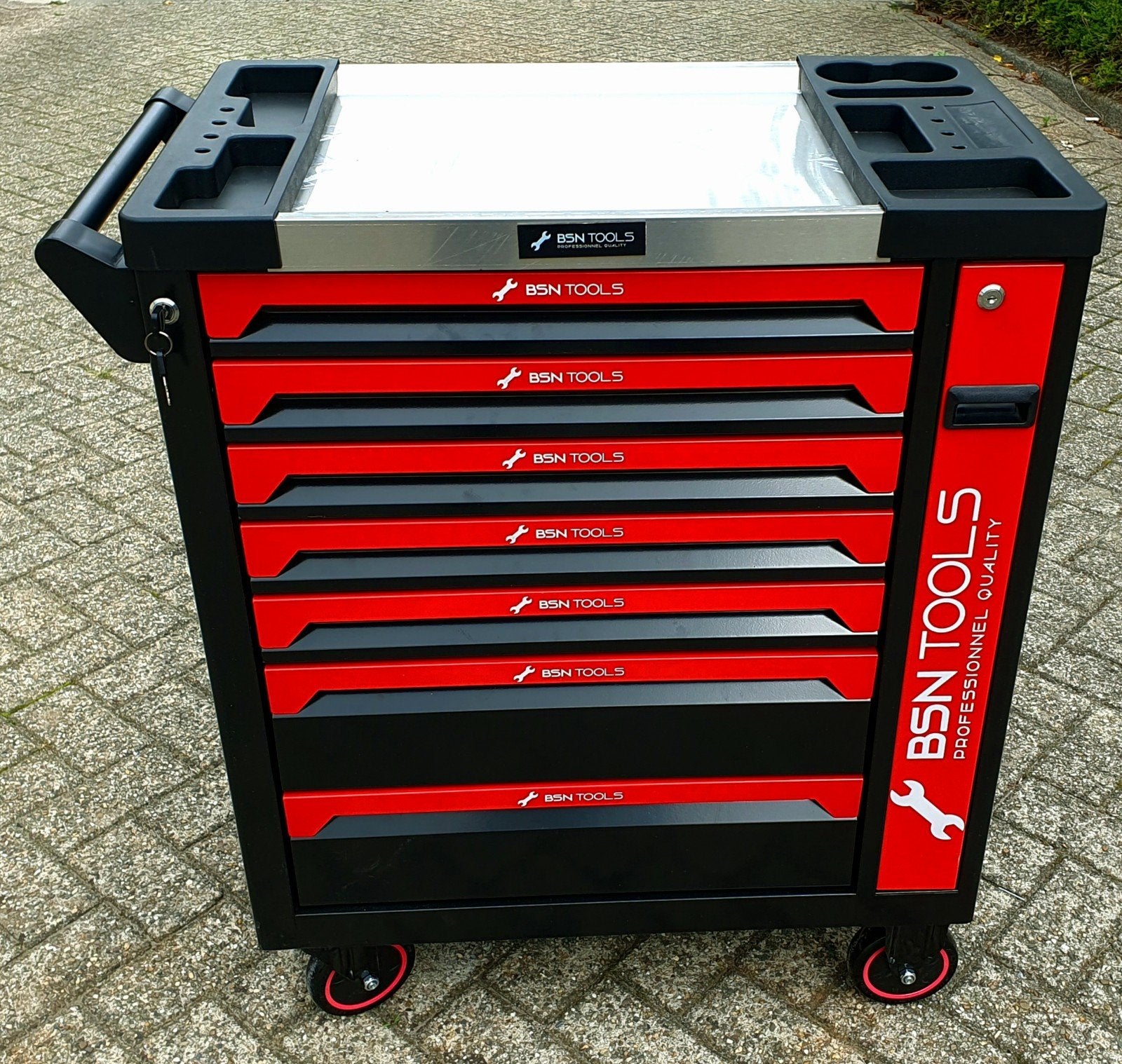 Gereedschapswagen 7 laden gevuld met gereedschap (NIEUW), Doe-het-zelf en Verbouw, Nieuw, Ophalen of Verzenden, Gereedschapswagen gevuld