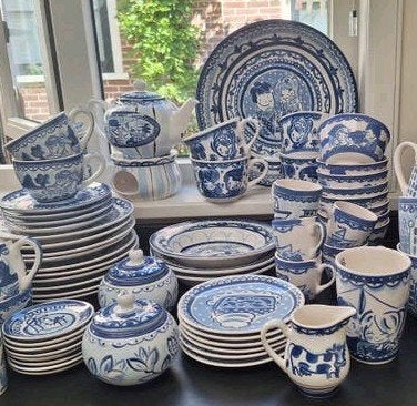 Blond Amsterdam Delfts Blond Servies, Ophalen