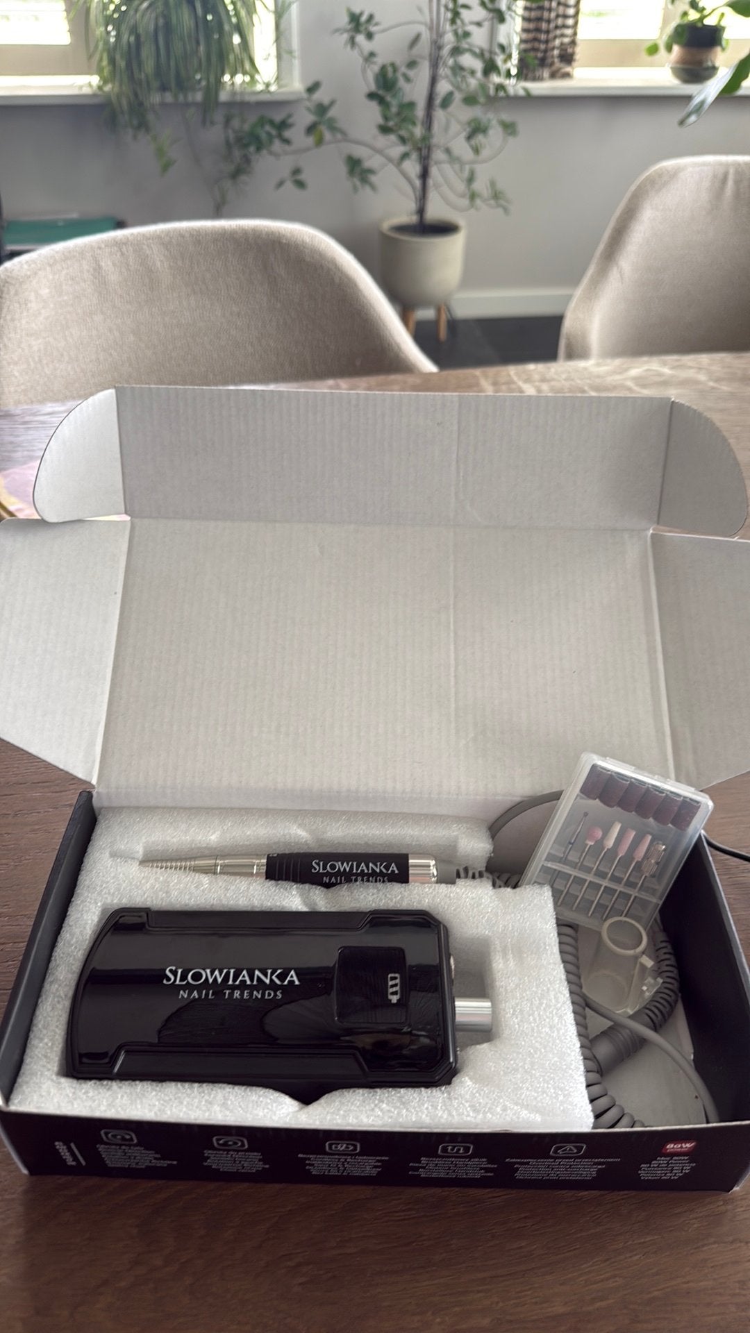 Slowianka nail drill, elektrische nagelvrees, Ophalen of Verzenden, Zo goed als nieuw, Overige typen