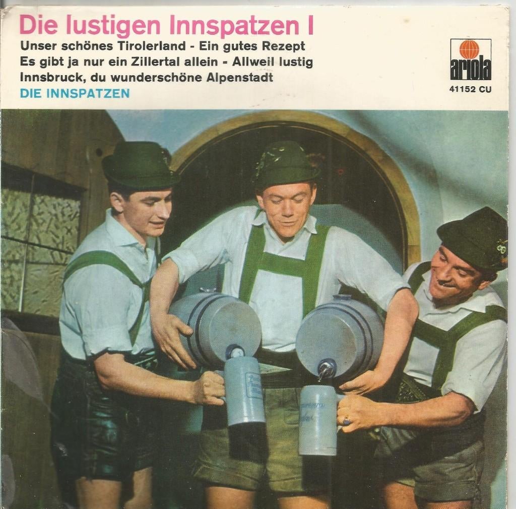 Die Lustigen Innspatzen - Lustigen Innspatzen (GESIGNEERD), Ophalen of Verzenden, Zo goed als nieuw, Overige formaten, Levenslied of Smartlap